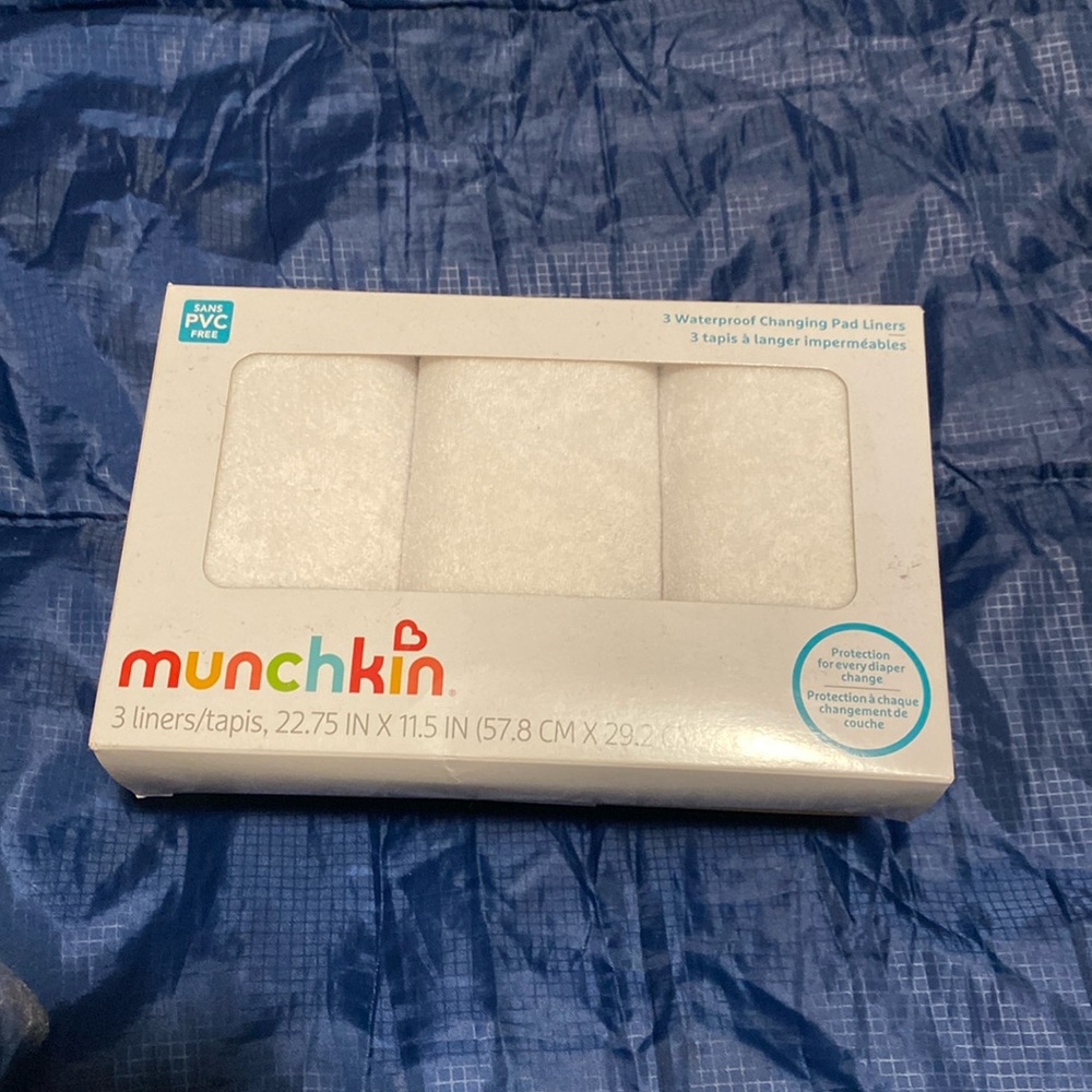 Munchkin Waterproof Changing Pad Liners